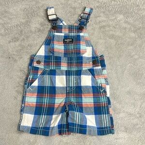 OshKosh  B'gosh - shortalls. Size 12 months